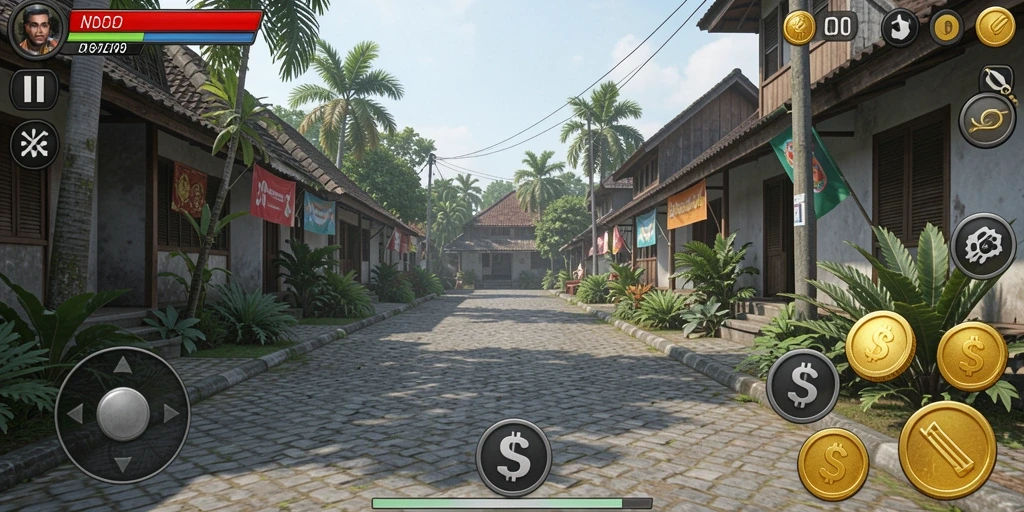 Grafik yang memukau dan detail yang menarik.