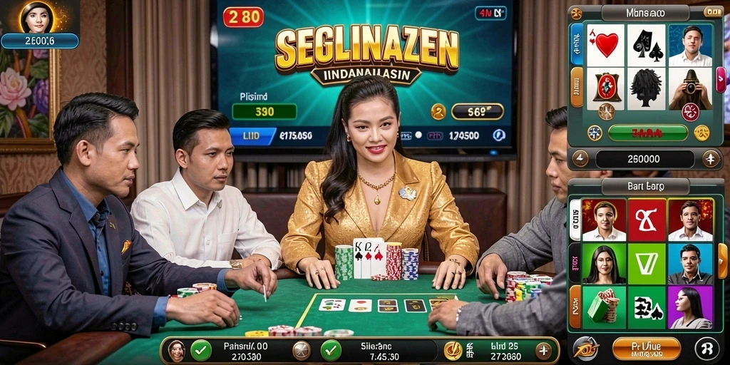 Tampilan menu hadiah yang menawan dan menggoda.