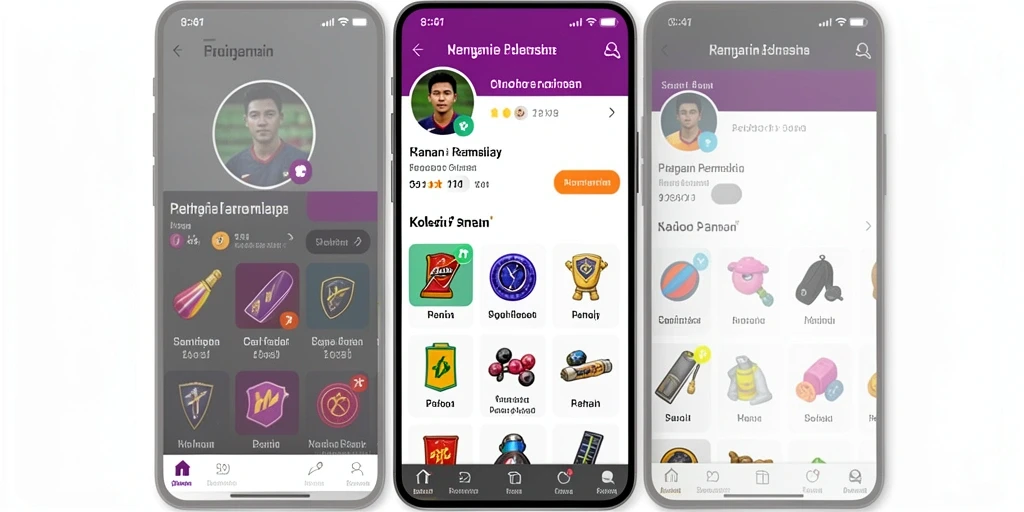 Pengguna dapat bersaing dalam event bulanan.