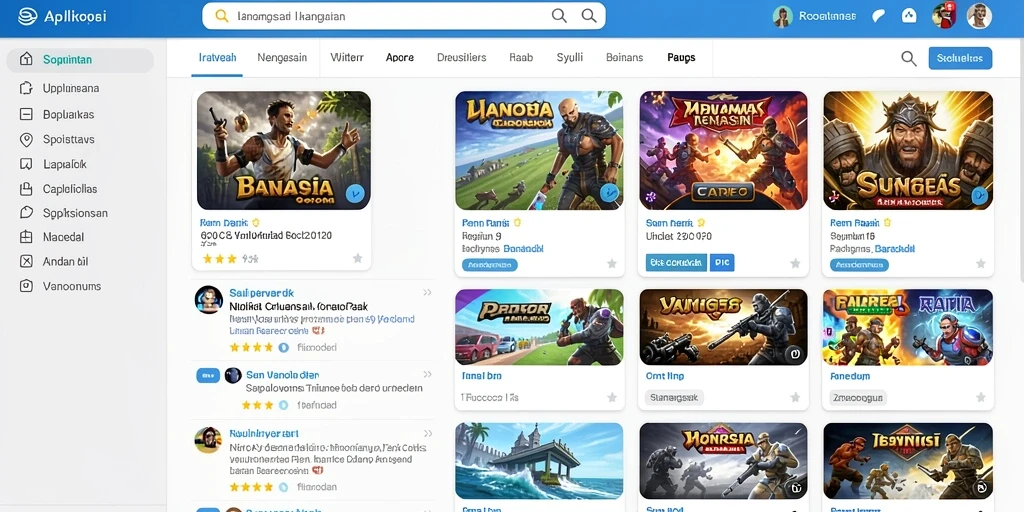 Fitur komunitas yang mendukung interaksi pemain.