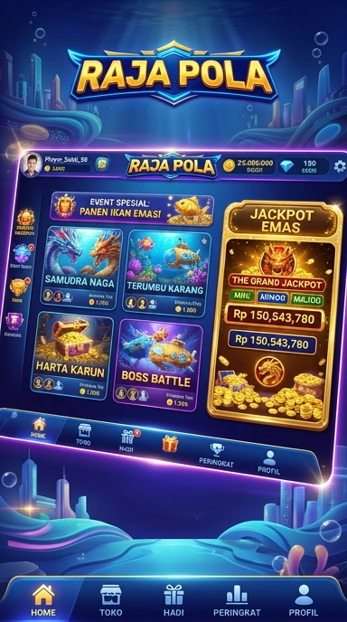 rajapola — layar beranda